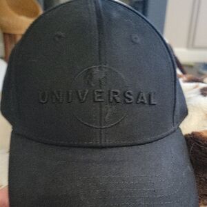 Universal Charcoal Black Baseball Cap